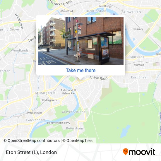 Eton Street (L) map
