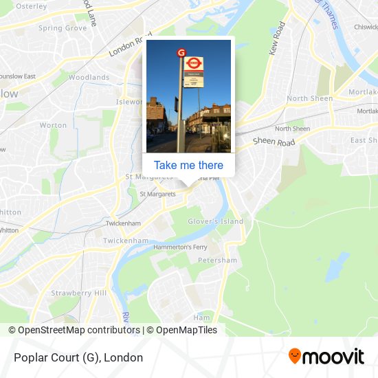 Poplar Court (G) map