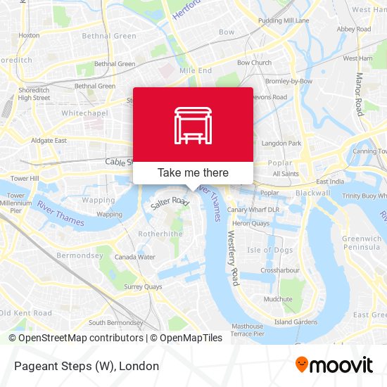Pageant Steps (W) map