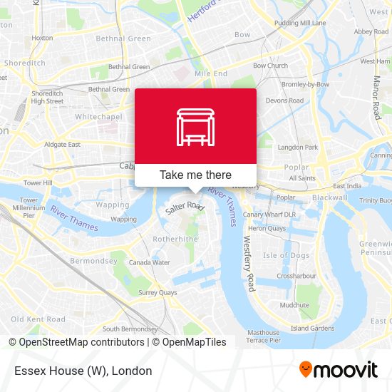 Essex House (W) map
