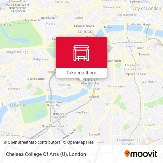 Chelsea College Of Arts (U) map