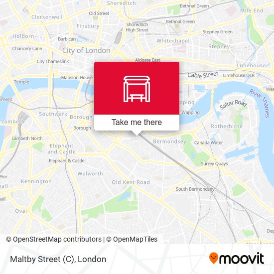 Maltby Street (C) map