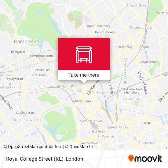 Royal College Street (KL) map