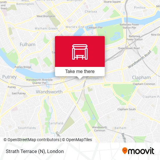 Strath Terrace (N) map