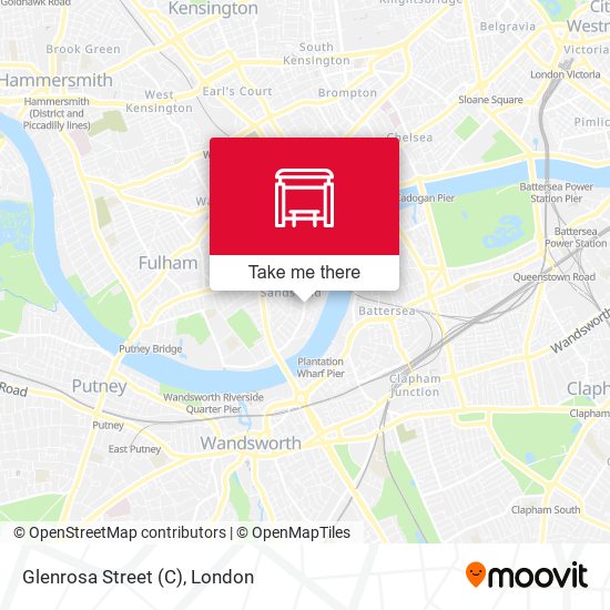 Glenrosa Street (C) map