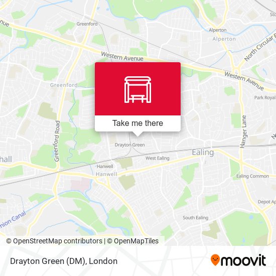 Drayton Green (DM) map