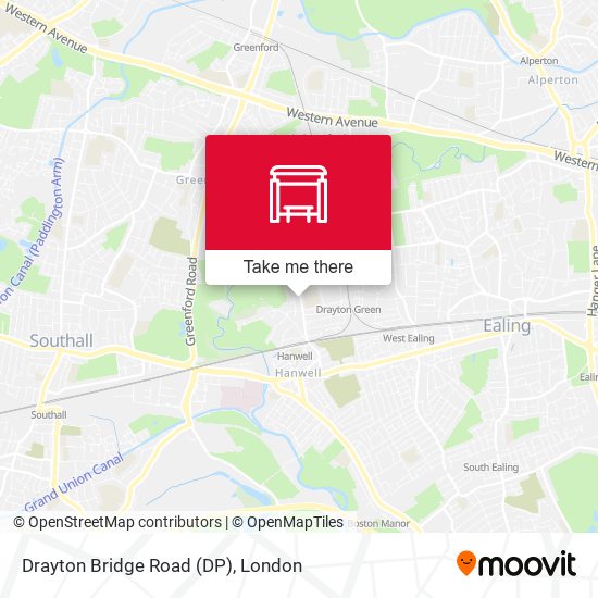 Drayton Bridge Road (DP) map