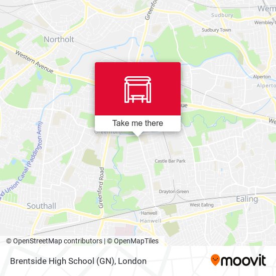 Brentside High School (GN) map