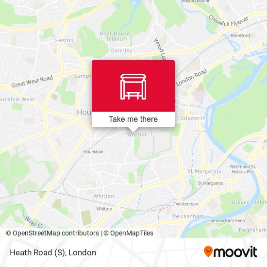 Heath Road (S) map