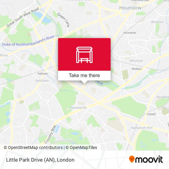 Little Park Drive (AN) map
