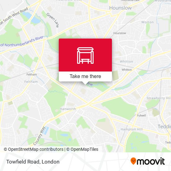 Towfield Road map