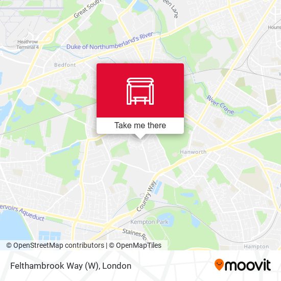 Felthambrook Way map
