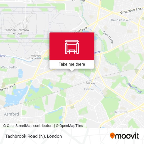 Tachbrook Road (N) map