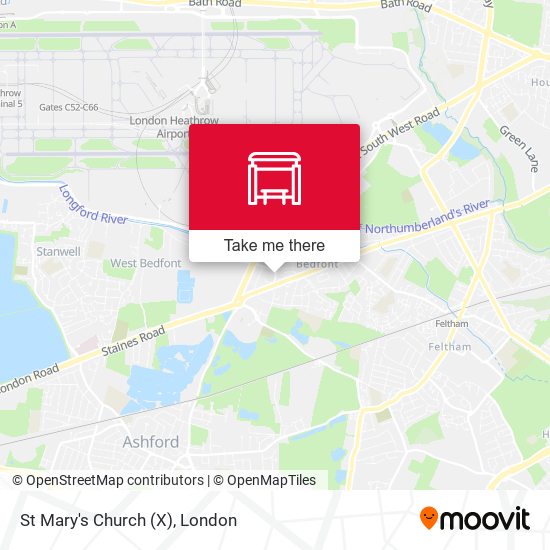 St Mary's Church (X) map
