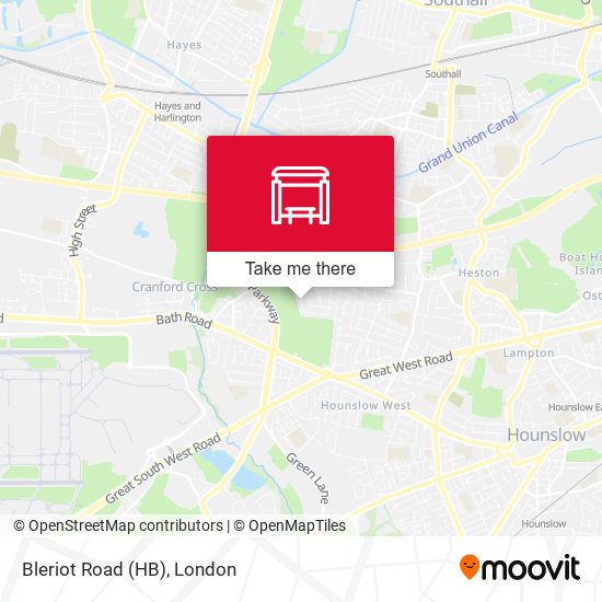 Bleriot Road (HB) map