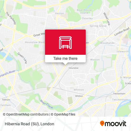 Hibernia Road (SU) map