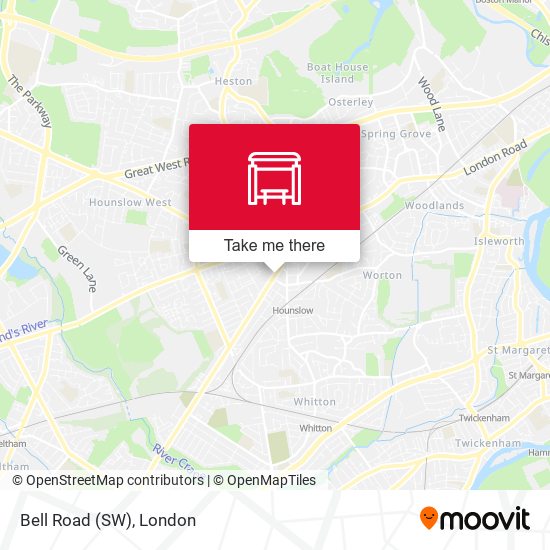 Bell Road (SW) map