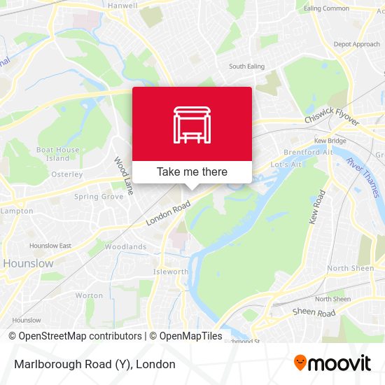 Marlborough Road (Y) map