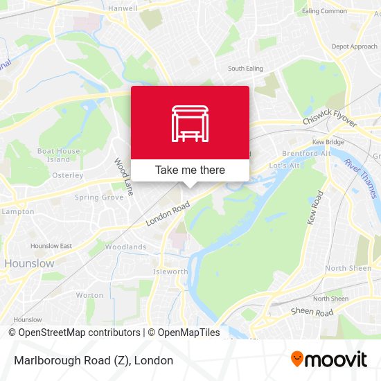 Marlborough Road (Z) map