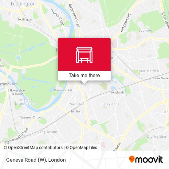 Geneva Road (W) map