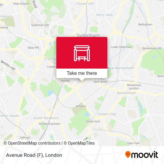 Avenue Road (F) map