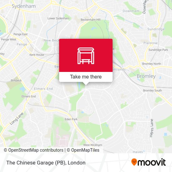 The Chinese Garage (PB) map