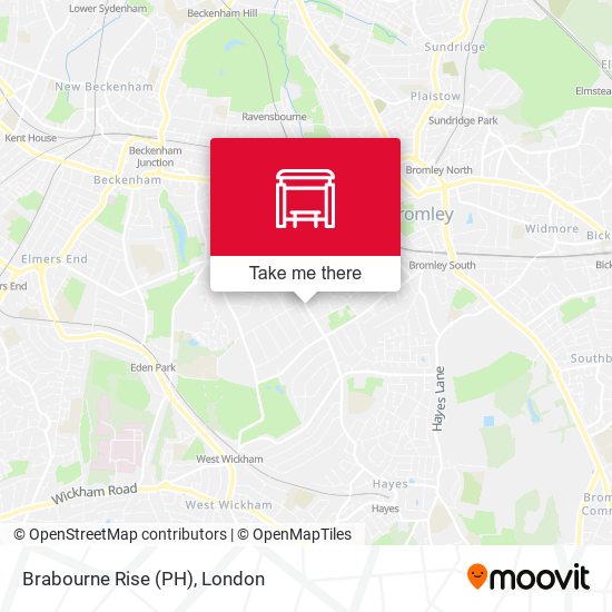 Brabourne Rise (PH) map