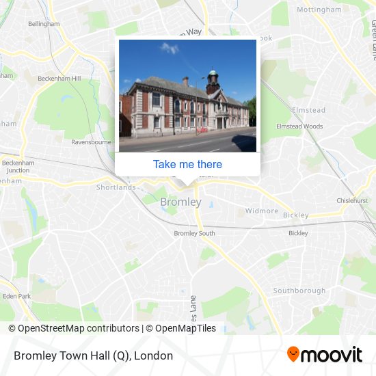 Bromley Town Hall (Q) map
