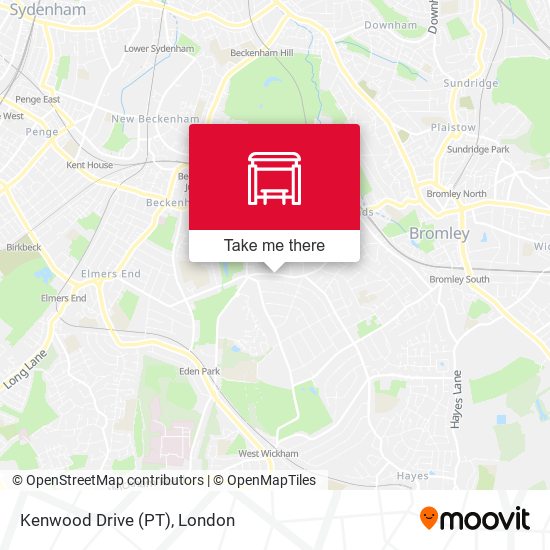 Kenwood Drive (PT) map