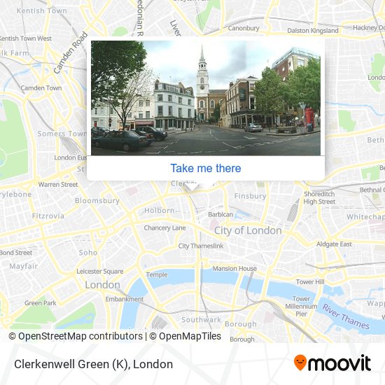 Clerkenwell Green (K) map