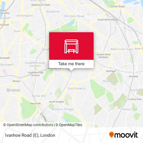 Ivanhoe Road (E) map