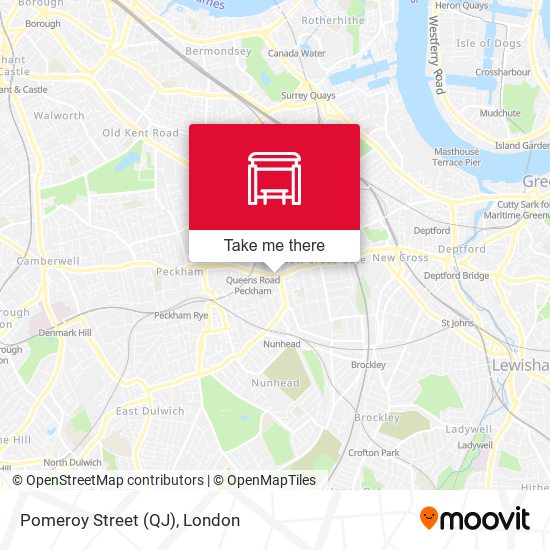 Pomeroy Street (QJ) map