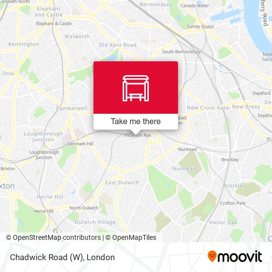 Chadwick Road (W) map