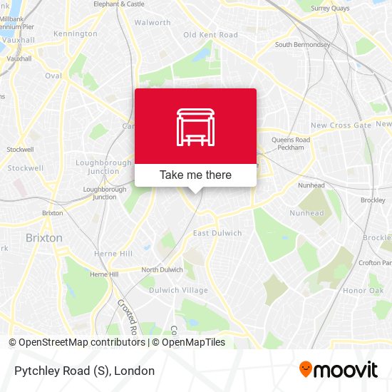 Pytchley Road (S) map