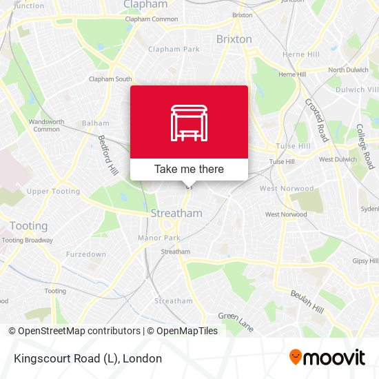 Kingscourt Road (L) map