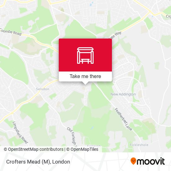 Crofters Mead map