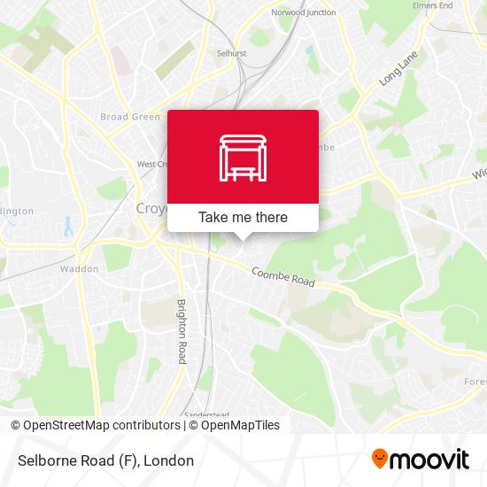 Selborne Road (F) map