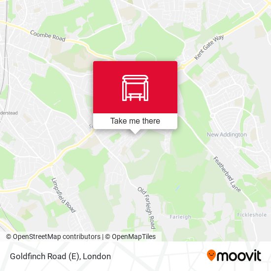 Goldfinch Road (E) map