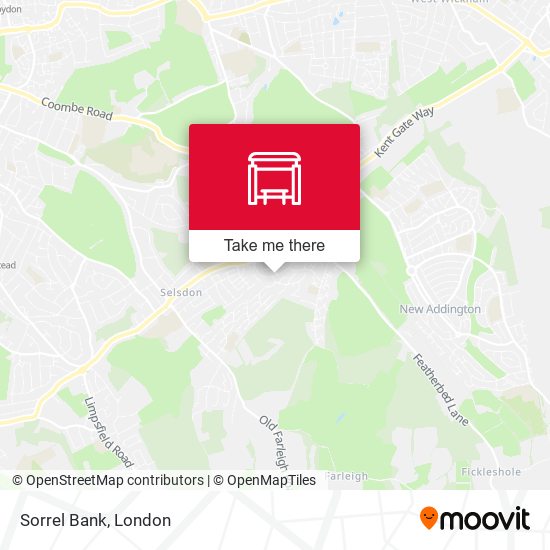 Sorrel Bank map