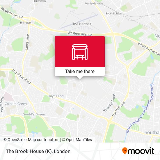 The Brook House (K) map