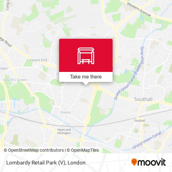 Lombardy Retail Park (V) map