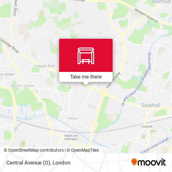 Central Avenue (O) map