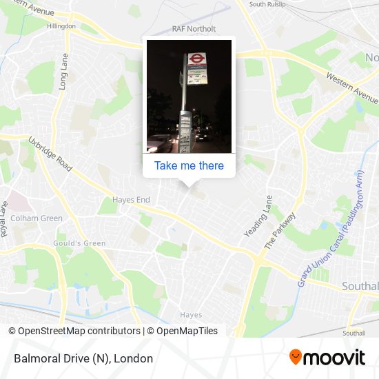 Balmoral Drive (N) map