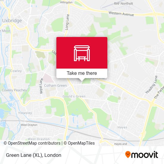Green Lane (XL) map