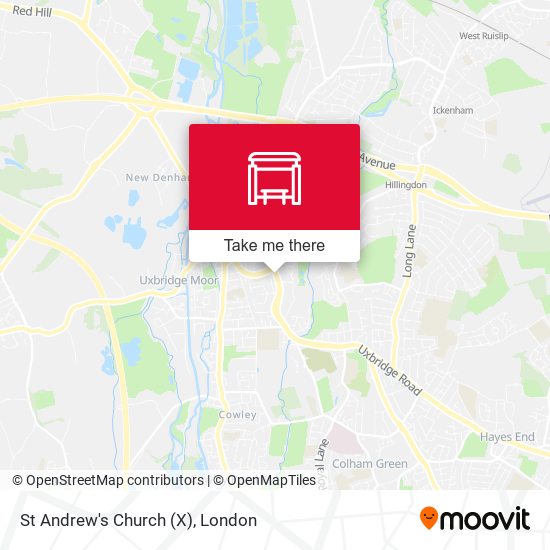 St Andrew's Church (X) map