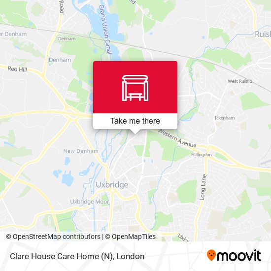 Clare House Care Home (N) map