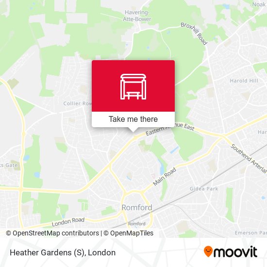 Heather Gardens (S) map
