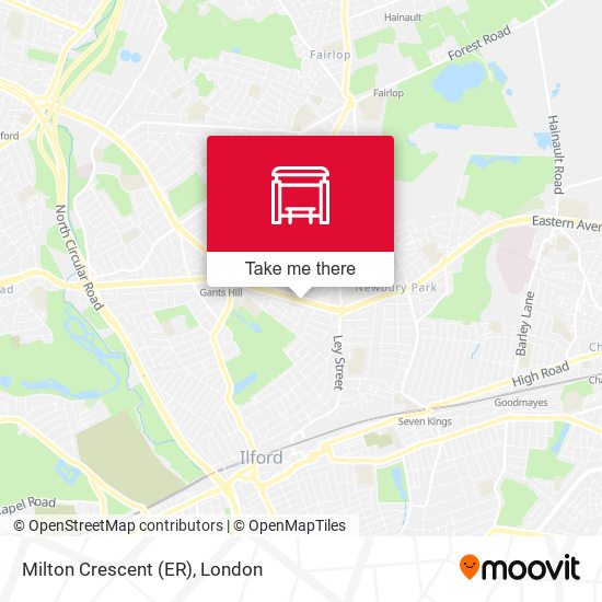 Milton Crescent (ER) map
