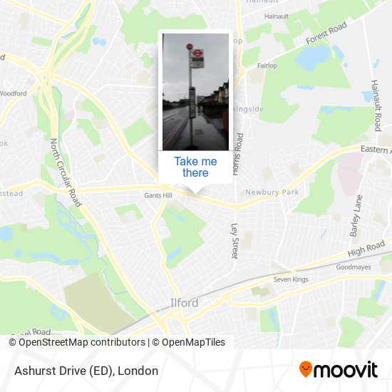 Ashurst Drive (ED) map