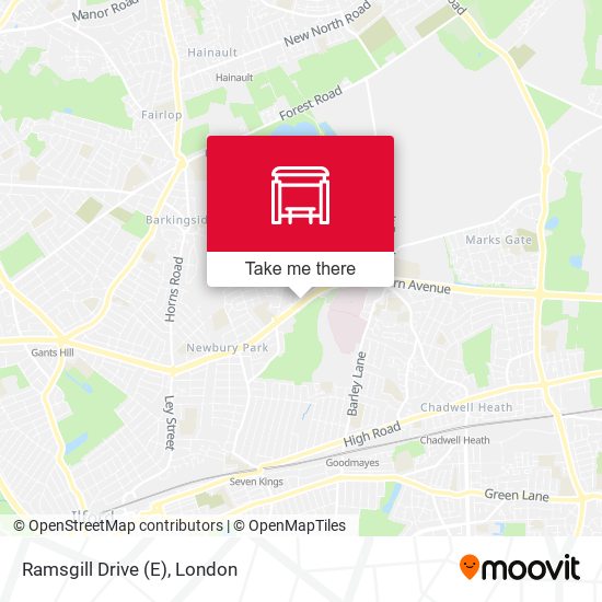 Ramsgill Drive (E) map